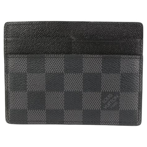 louis vuitton card holder black.